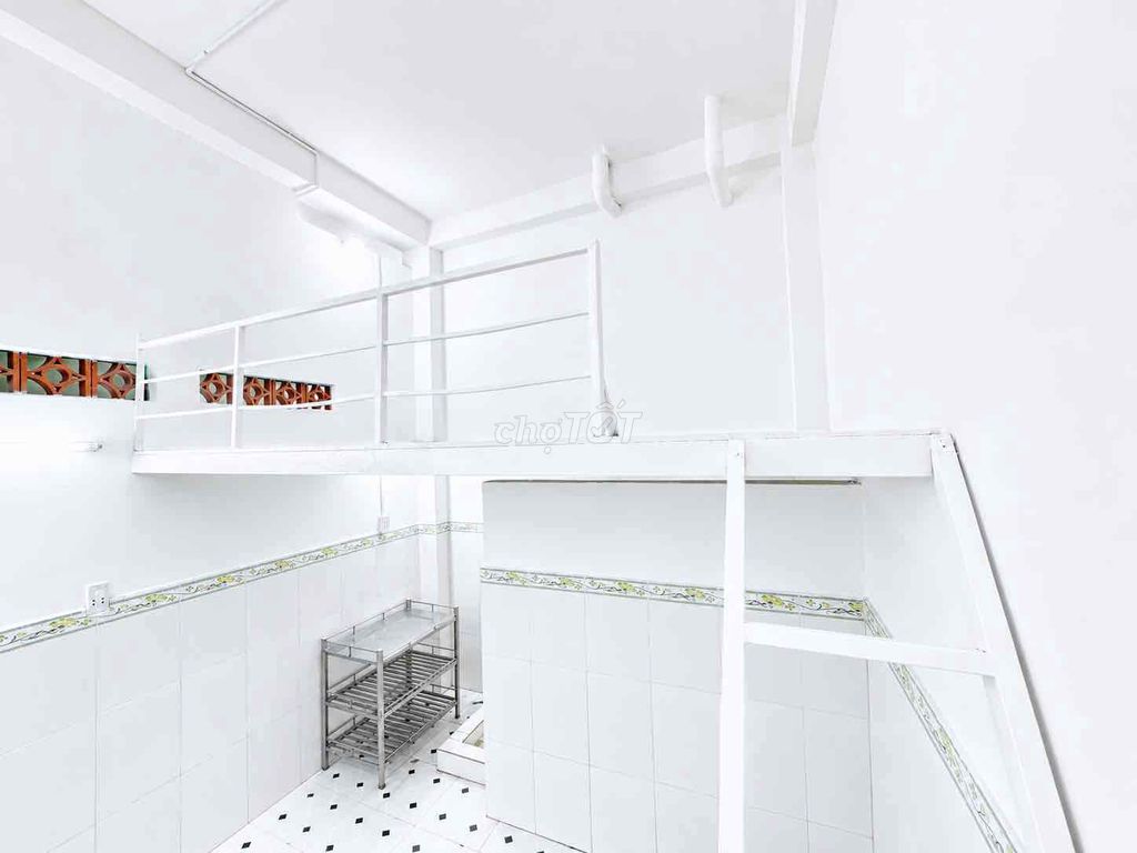 A generous, high-security hotel room