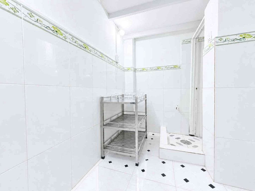 A generous, high-security hotel room