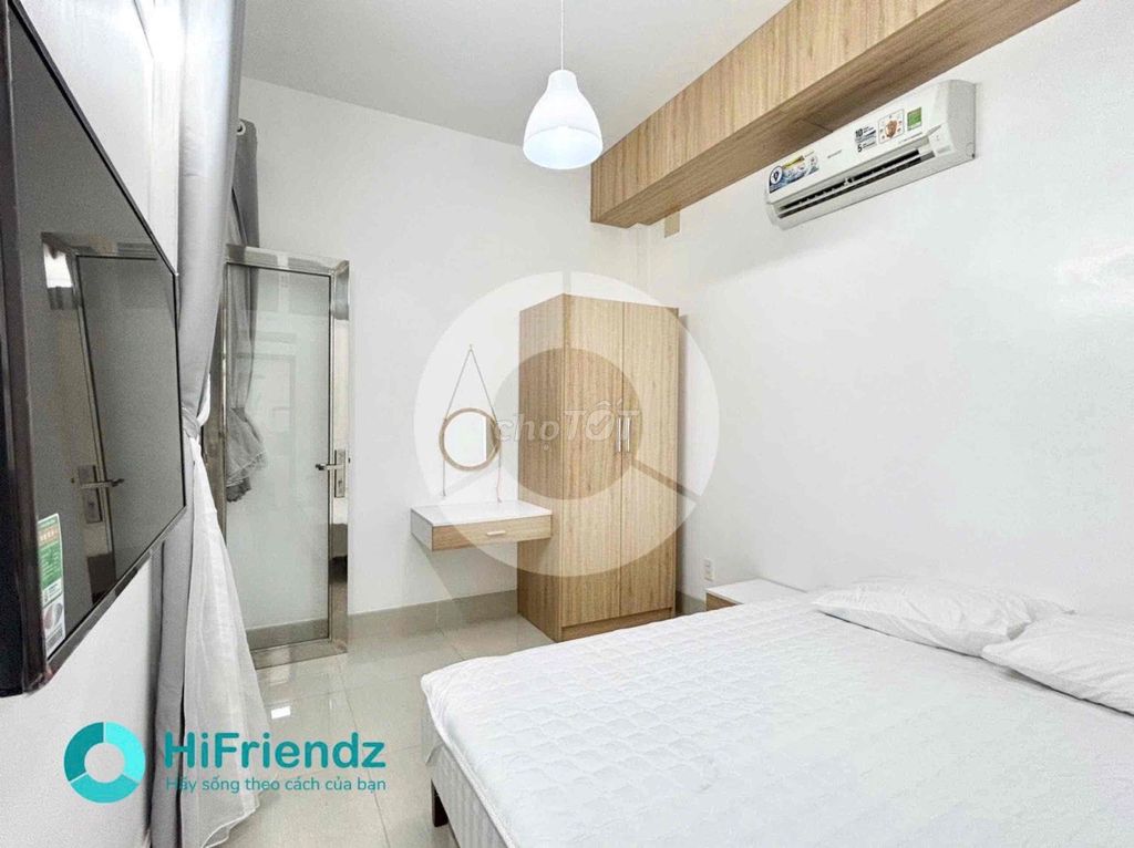 Clean room with air conditioning, bed-splitter, district 6