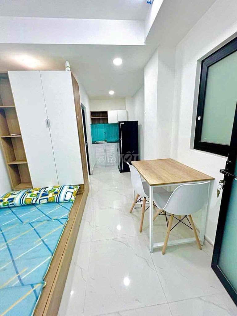 The studio is full of furniture on Phan Văn Trị.