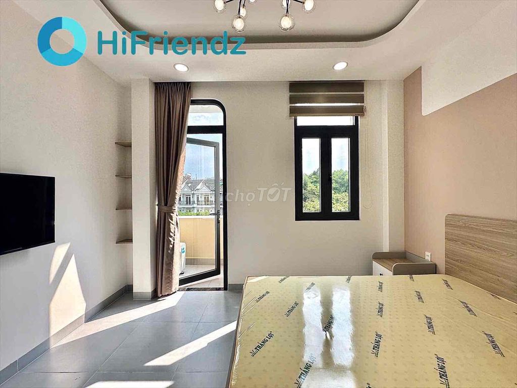 A master bedroom in the center of Gò Vấp.
