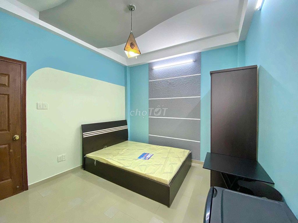 full interior balcony studio close to long chain_phan log