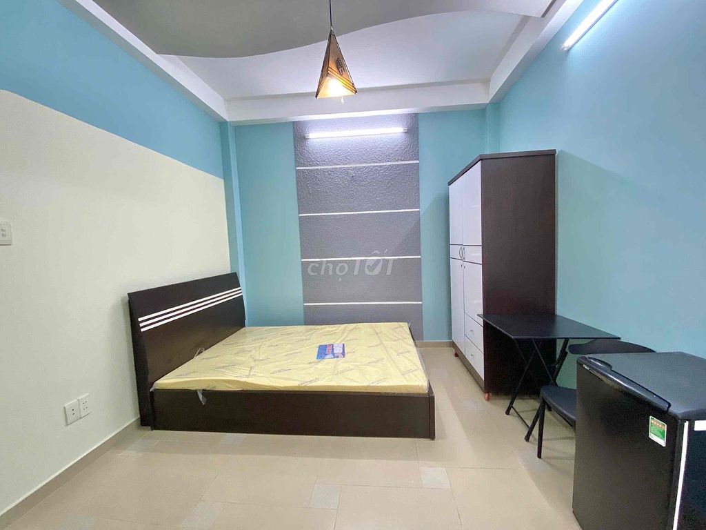 full interior balcony studio close to long chain_phan log