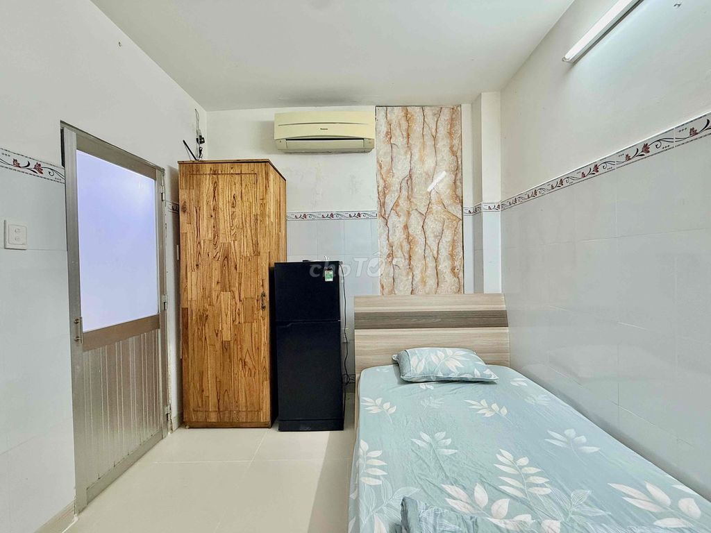 studio full kitchen separate interior - elevator - Chu Văn An