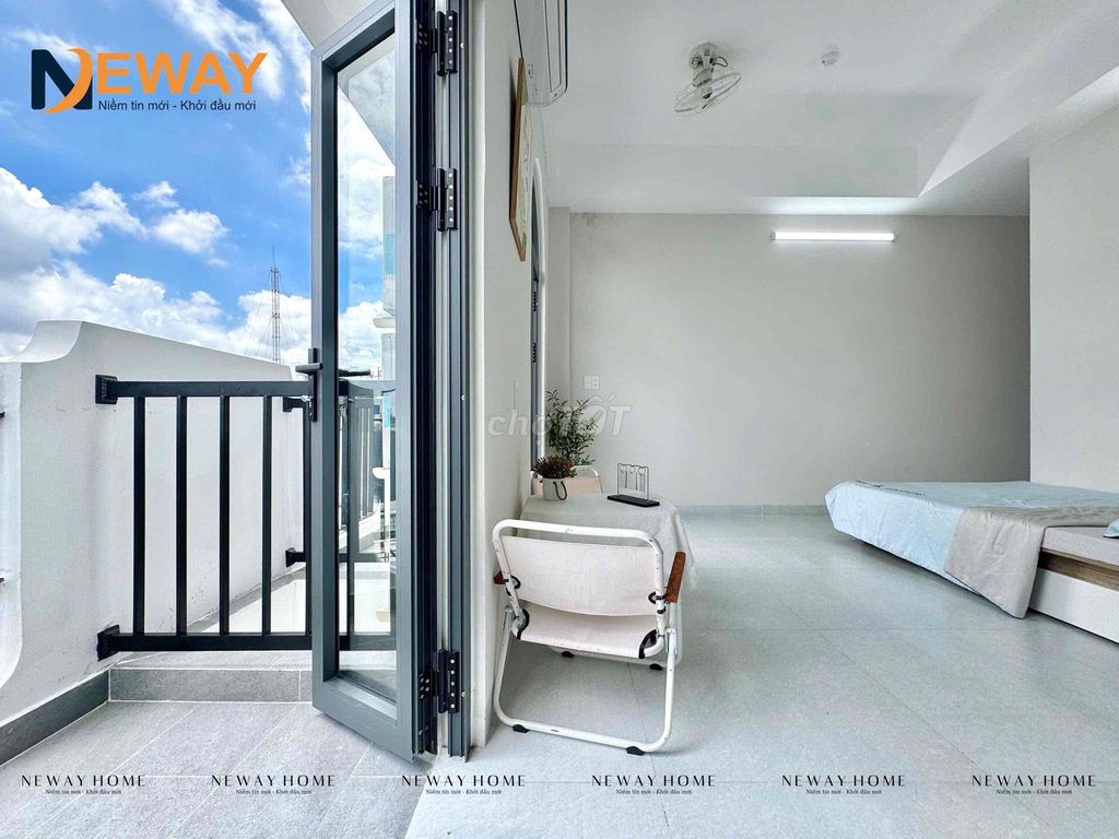 Open the balcony studio - right aeon Tân Phú - full interior