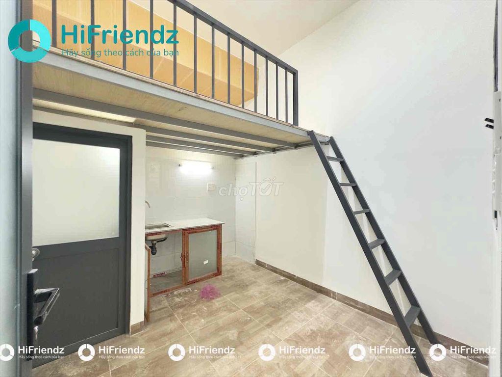 Rent a service apartment with a wide open window in the middle of the day.