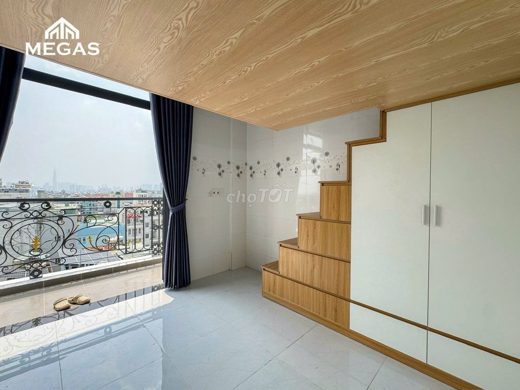 The big window room is right here in the fairy-school village.