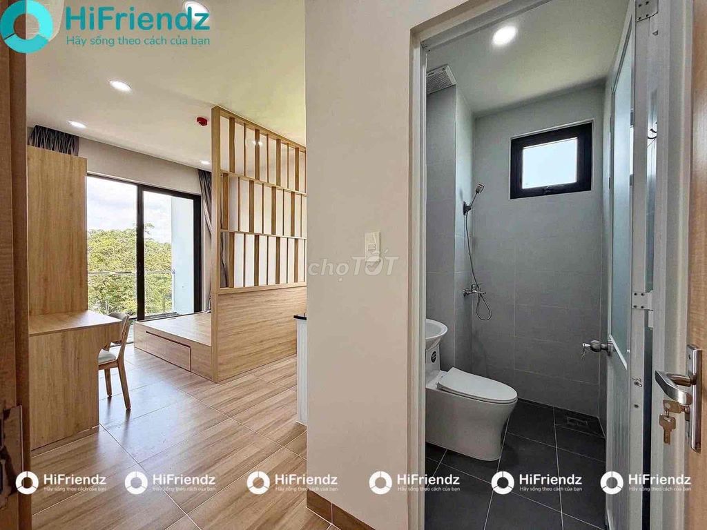 The balcony is 4.1 million - Full interior, 100 percent right here at District 2.