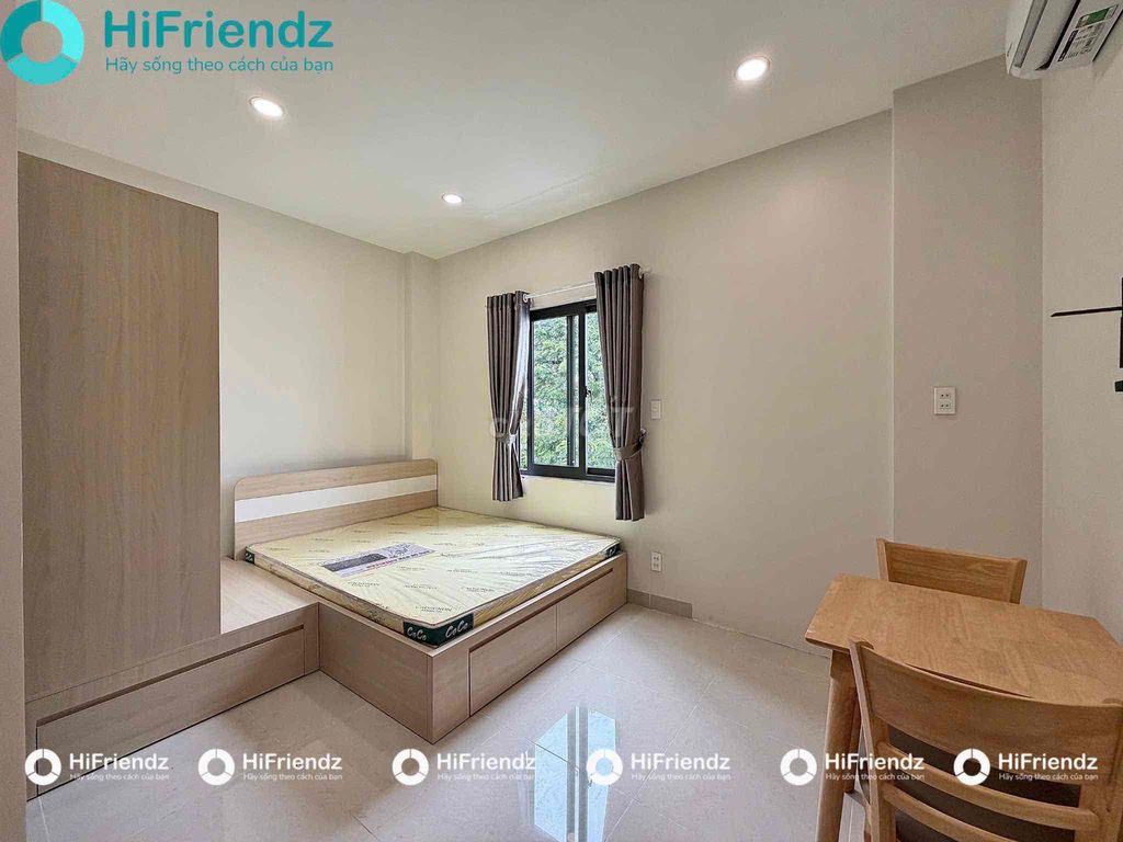 The beautiful studio - modern design - the private balcony