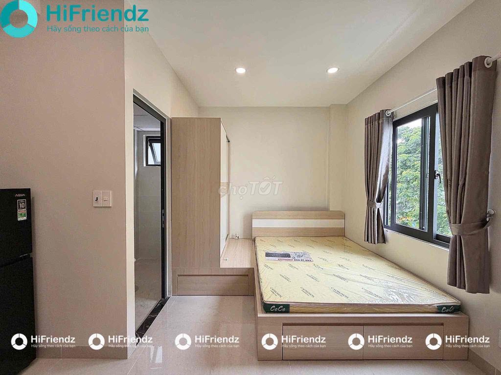 The beautiful studio - modern design - the private balcony