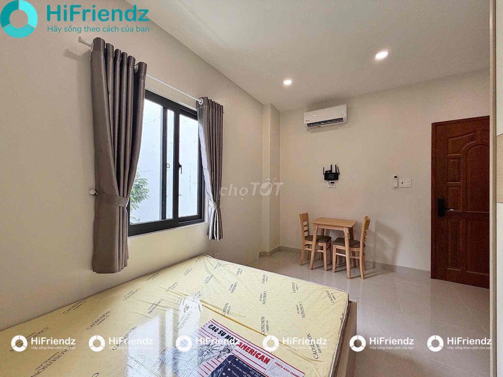 The beautiful studio - modern design - the private balcony