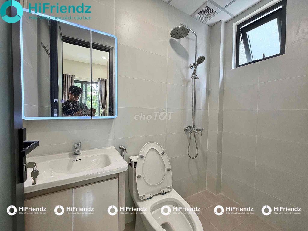 The beautiful studio - modern design - the private balcony