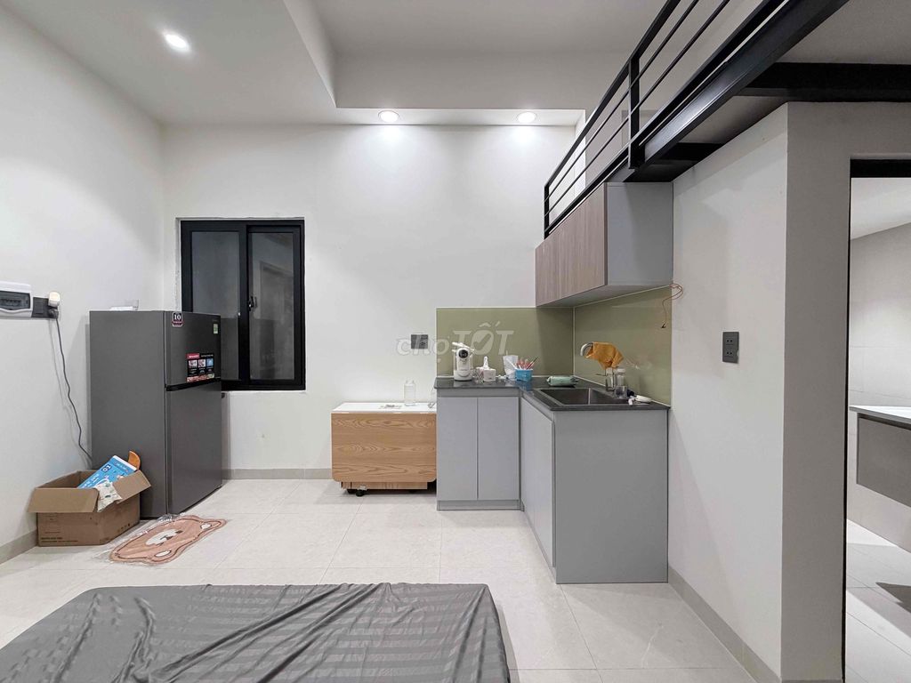 New project is full interior at Quang Trung.