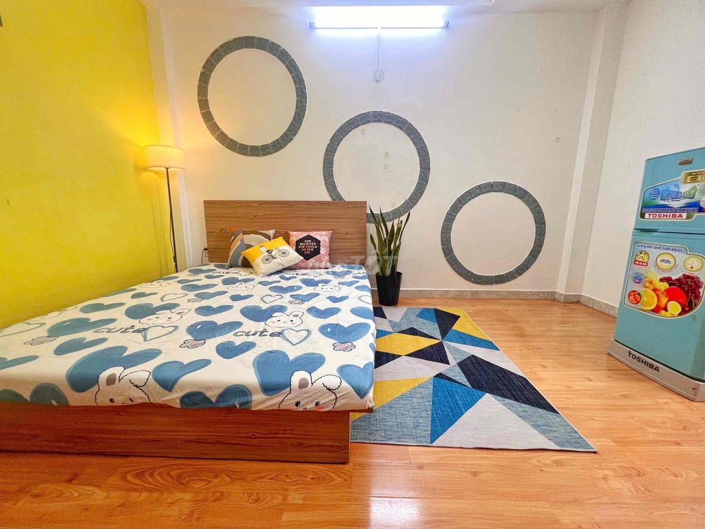 The entire interior studio is Phan Xích Long.
