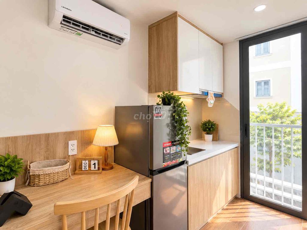 Open new project - ruler, Phú Nhuận - balcony studio