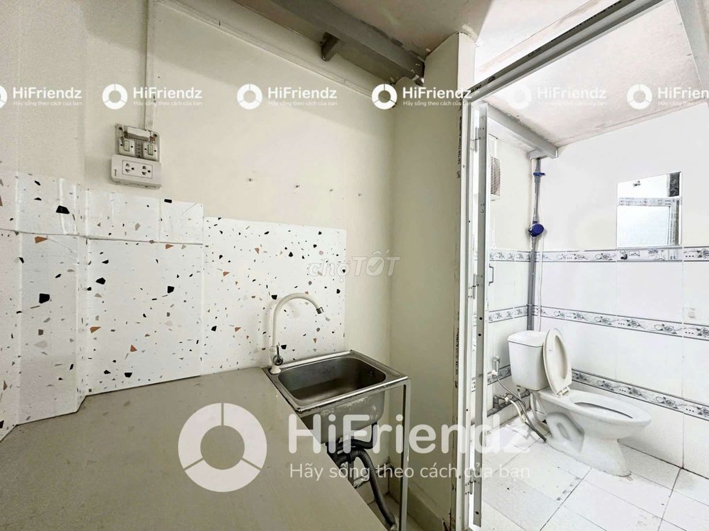 A cheap student's room right in 11th district near the shower.