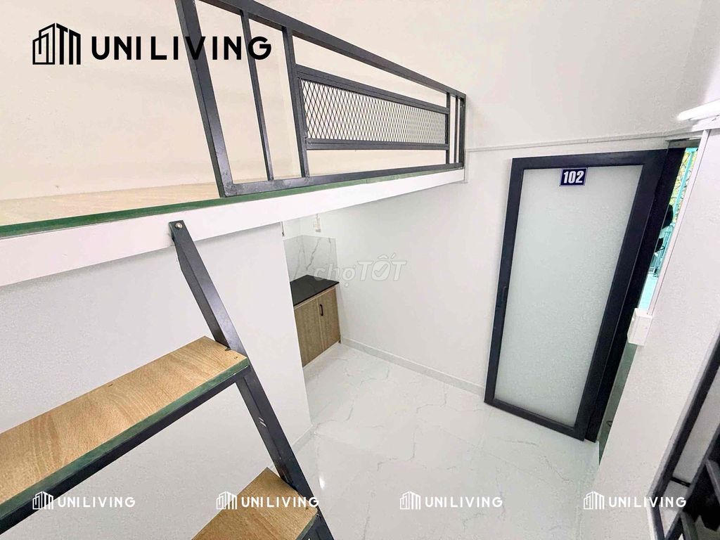 Open up the newly built nine p Nguyễn Xí residence.