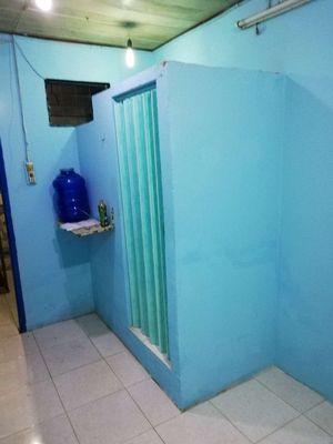 Private toilet room.