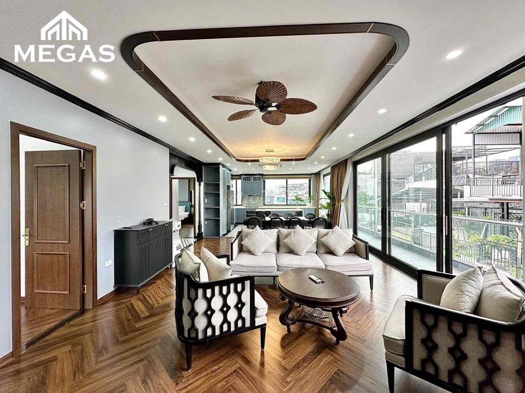 Rent penhouse 2 bedrooms, bancol, full interior like a Bình Tân