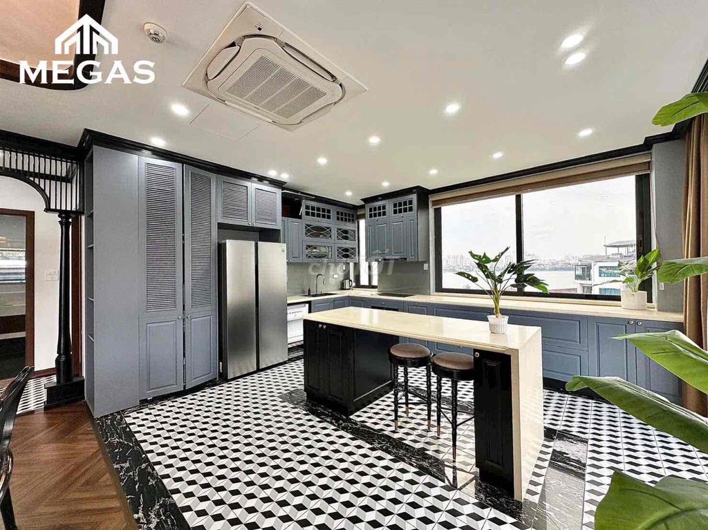 Rent penhouse 2 bedrooms, bancol, full interior like a Bình Tân