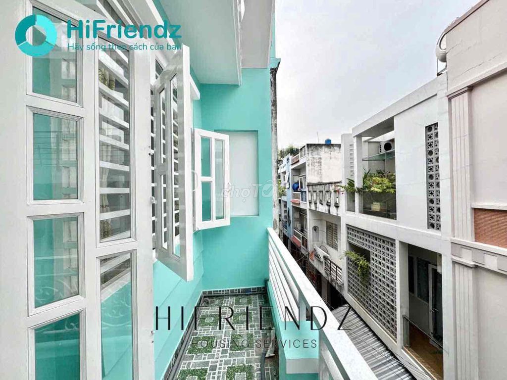 The balconies are full of fine-looking interiors.