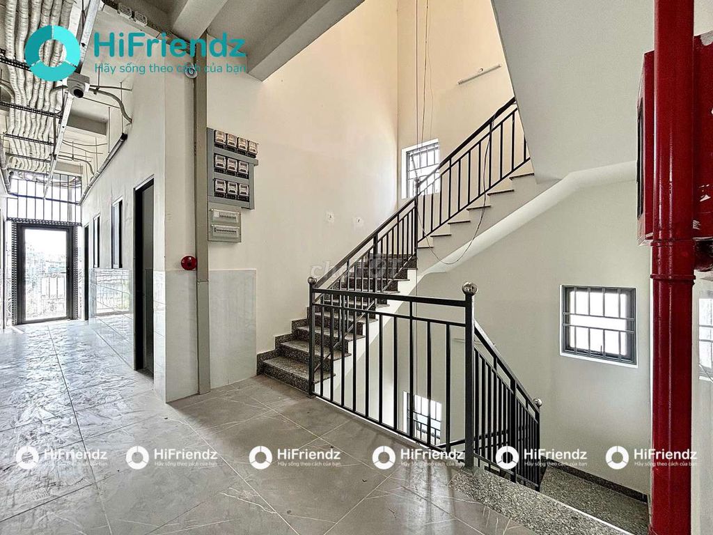 Found the new apartment. The balcony--the sky window near the huflit, Trường Chinh