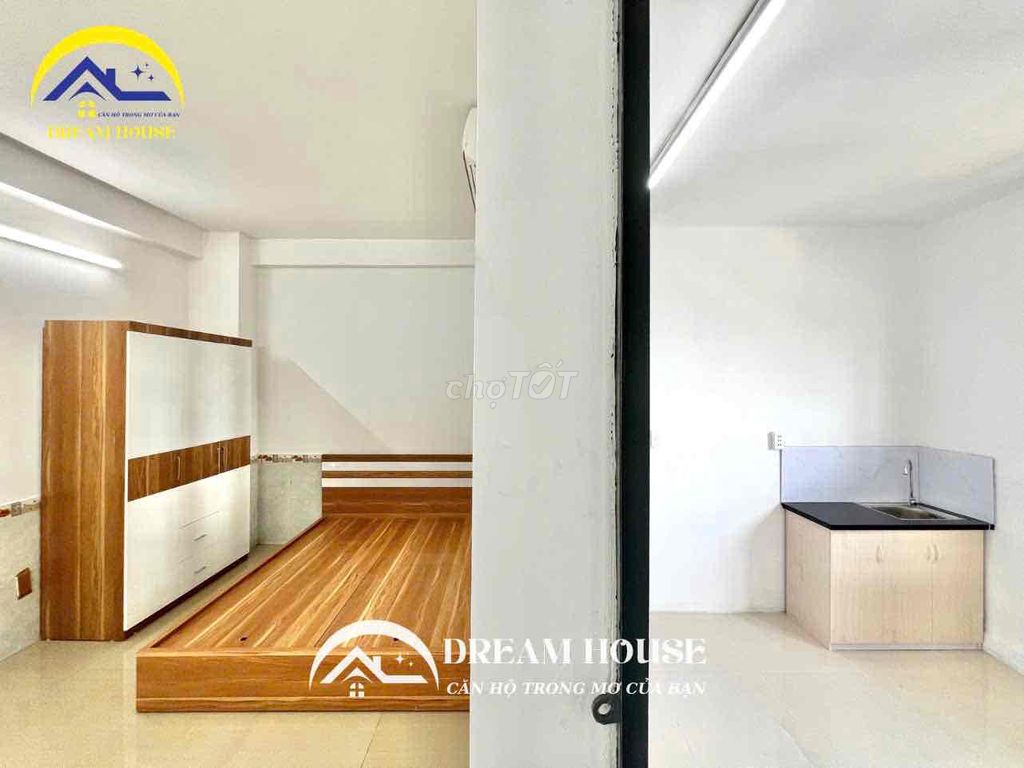 new service apartment - ntcb - sky window - full comfort - kitchen split