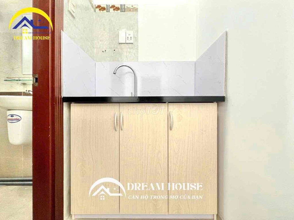 new service apartment - ntcb - sky window - full comfort - kitchen split