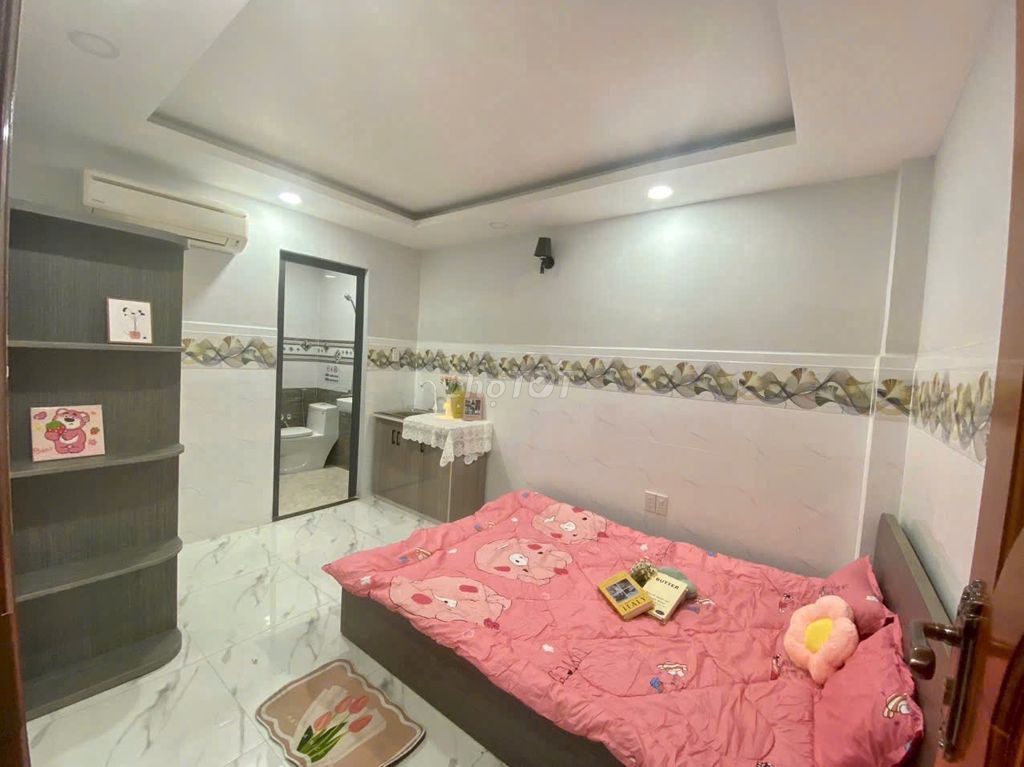 Rent basic interior studios right over Lê Văn Quới - four-way fall.