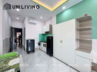 Opens a large apartment with private washing machines near a rich stadium
