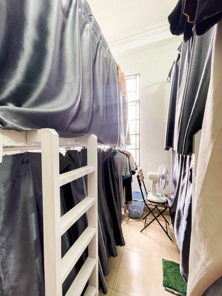 Rent a cheap student dorm.