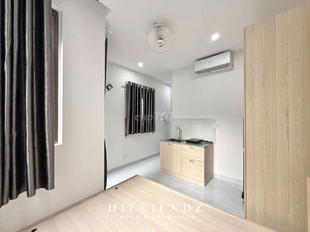 studio full interior near county 1 near sgu, hcmue, kutn