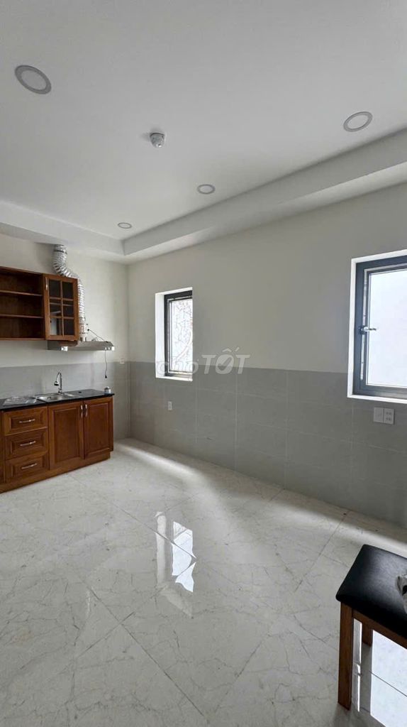 newly built motel room