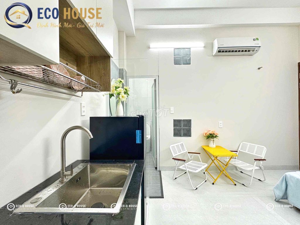Rent the new full interior studio 100% Tân Quý Tân Phú