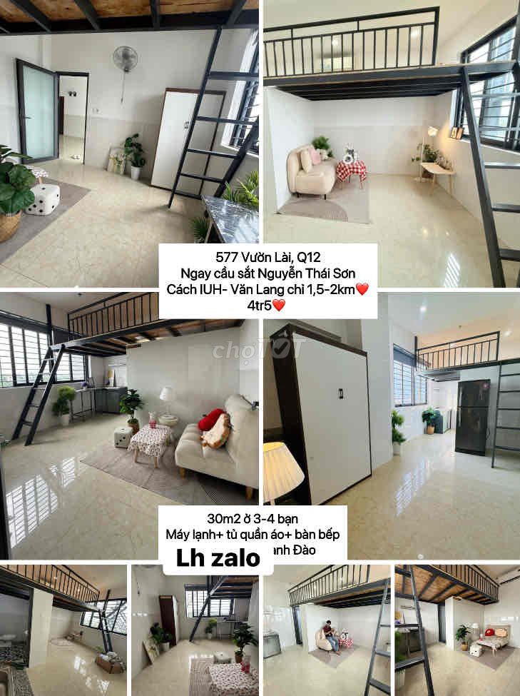 Room in Vườn Lài is 1 .5 km .3 million 5 million windows - balcony