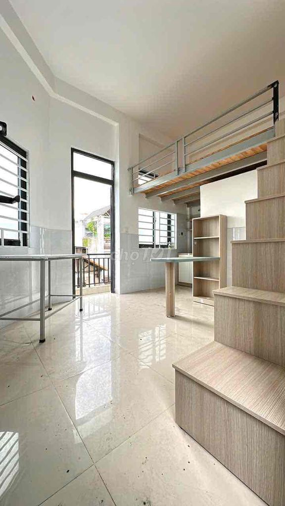 Rent room ENCOM private balcony full interior - K300 Tân Bình