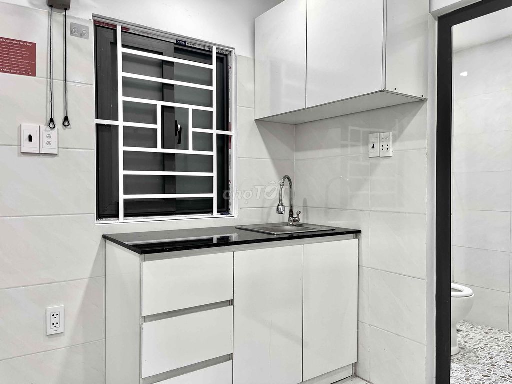 The studio is full of furniture near the new market, aeon Tân Phú