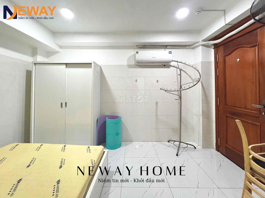 The studio is full of furniture near the new market, aeon Tân Phú
