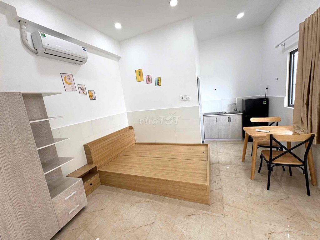 IN THE 25 m2 - full ground floor studio apartment