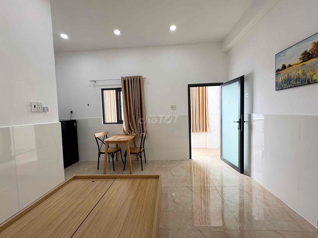IN THE 25 m2 - full ground floor studio apartment