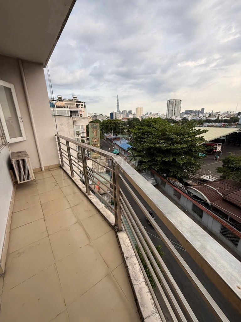 Room with a balcony view of landmark