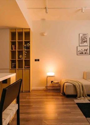 Rent a studio apartment. A bedroom near the latest high-painted airport.