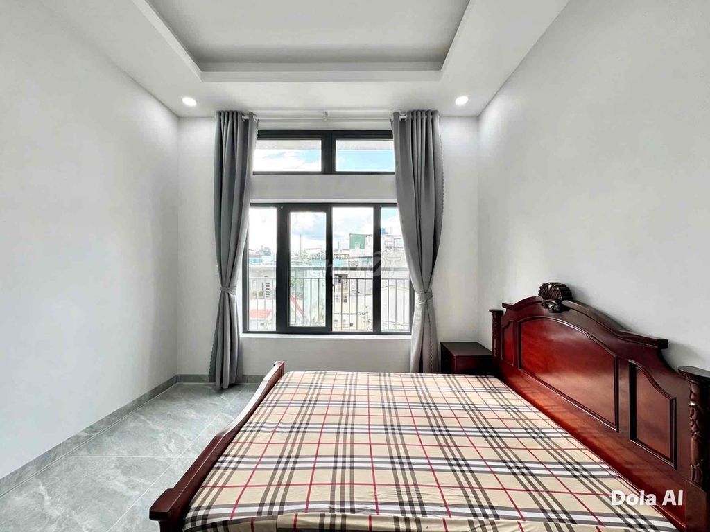 A kitchen bedroom, full interior.