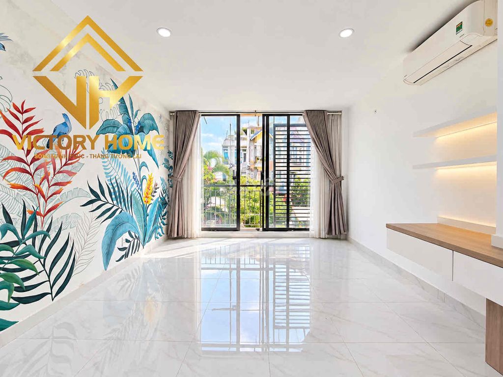 Rent a new room. - Quang Trung, Gò Vấp 01 is entering the interior.