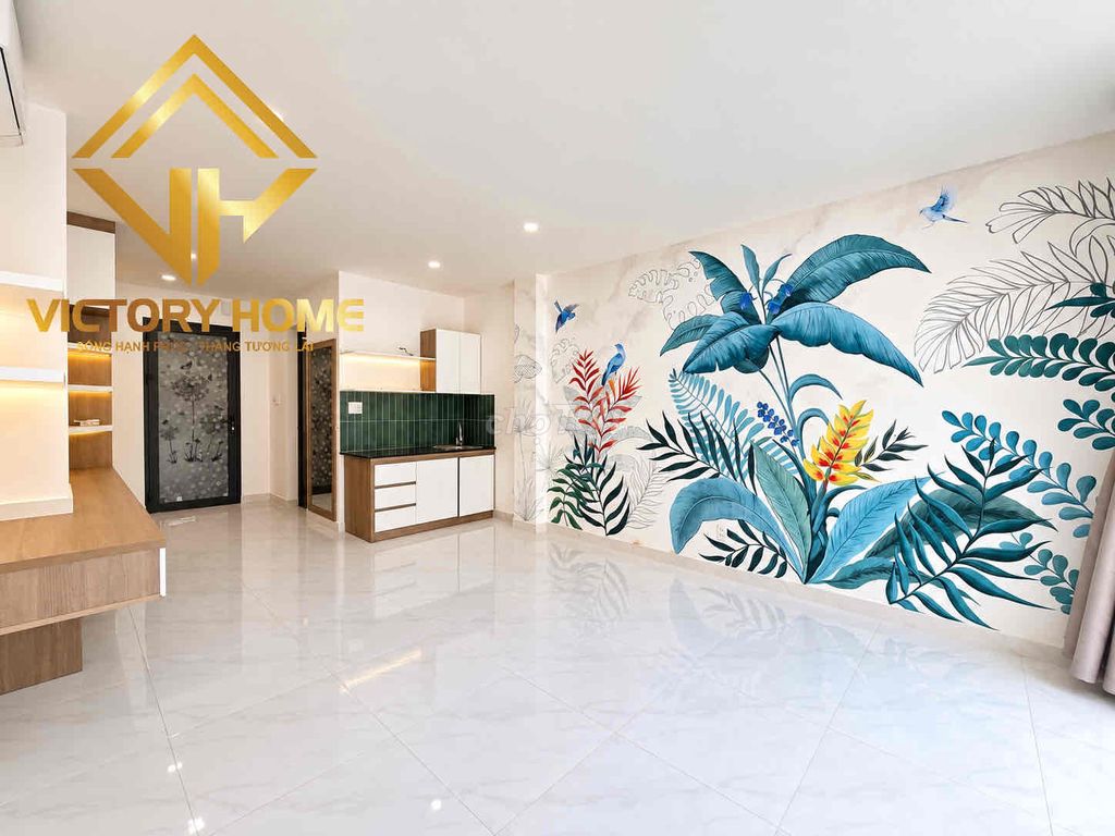 Rent a new room. - Quang Trung, Gò Vấp 01 is entering the interior.