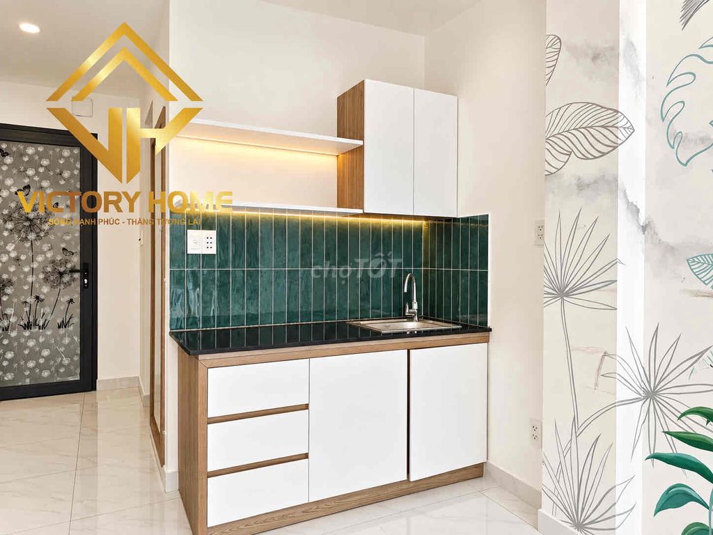 Rent a new room. - Quang Trung, Gò Vấp 01 is entering the interior.
