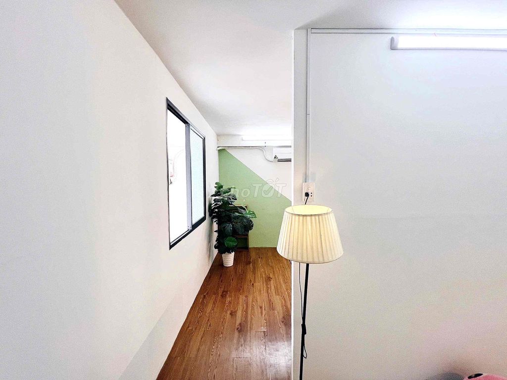 The studio 1st bedroom is full of interiors - Bình Tân - super wide