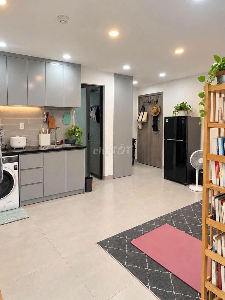 Super-Gladdy studio - full interior - sunlight window - 10