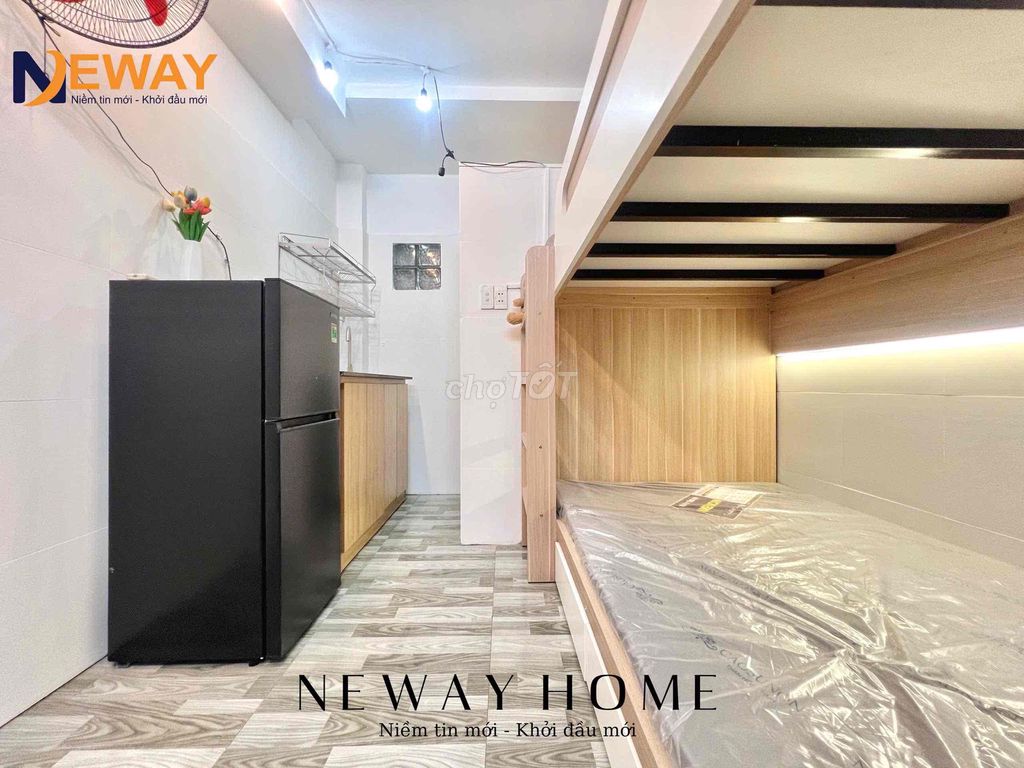 Advanced studio full interior near flower village