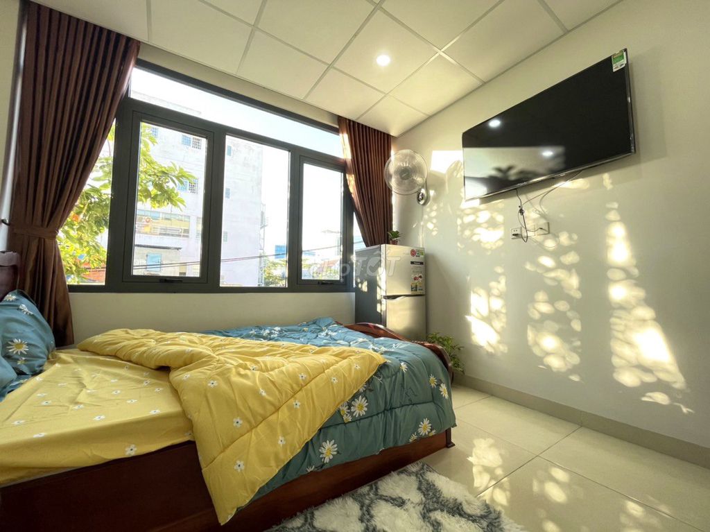 Rent room 25 m2 full interior next to etown plus Q.Hoy Tân Bình